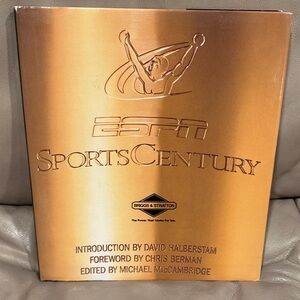 ESPN SportsCentury Book - Gold Edition